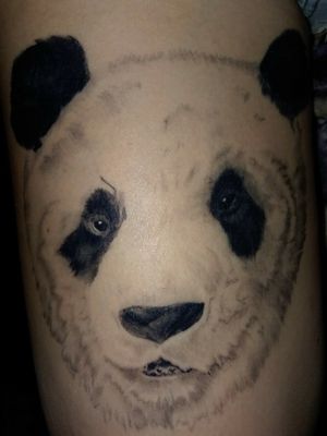 Boa boa my panda tattoo #panda 