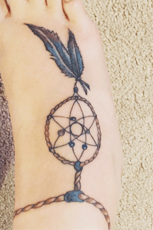 Dream catcher to keep the demons away. 