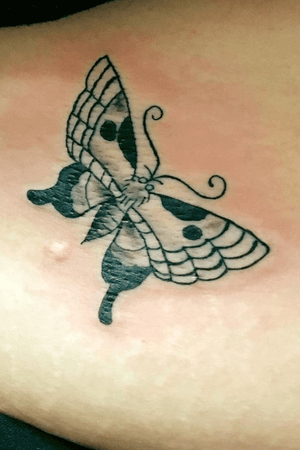 Butterfly I got on Friday the 13th to cover a scar.