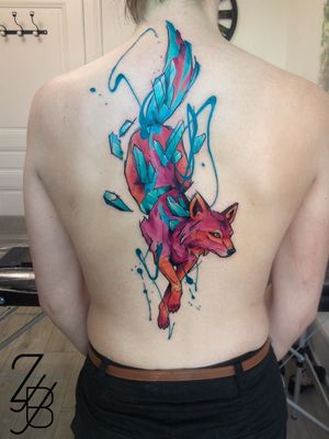 Et voilà la photo du loup !#loup #wolf #wolftattooo #cristaux #crystal #crystaltattoo #graphic #graphicdesign #graphictattoo #color #colorfull #colortattoo #watercolor #watercolortattoo #zeldabjj #zeldablackjeanjacques #colmartattoo #colmar #alsacetattoo #frenchtattoo #tattooartist #tattooart #tattoolife #tattoo #tatouage #tattoolifemagazine #tattooartmagazine