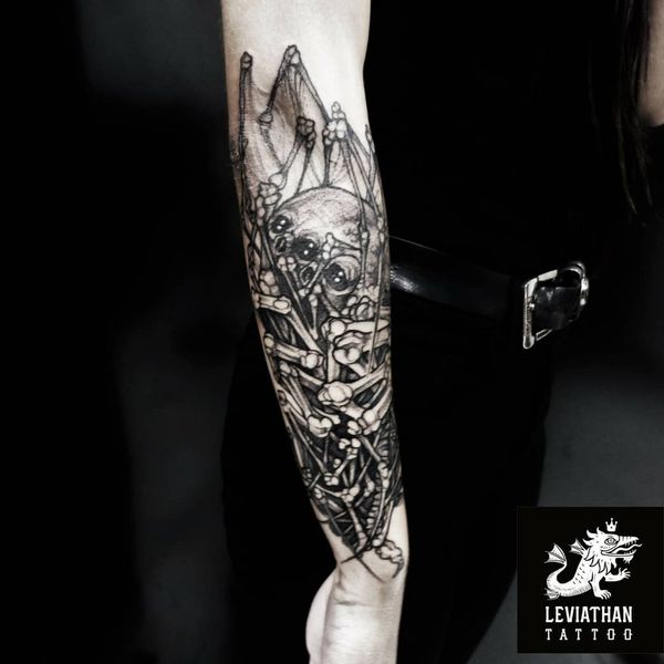 Tattoo from Leviathan Tattoo