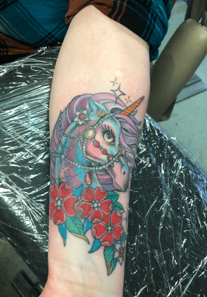 Unicorn -  this will mostly likely grow into a sleeve. 
