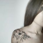 #тату #татуировка #skulltattoo #tattooart #blackandgreytattoo #inked #tattooideas #tattoo2me #tattooartist #art #blackandgrey #tattoos 