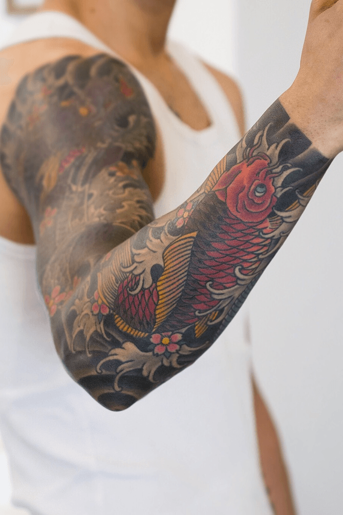 The 70 Tattoo Cover Up Ideas for Men  Improb  Cover up tattoos Best cover  up tattoos Cover tattoo