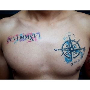 10 months healed tattoos  