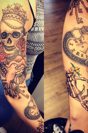 Tattoo done at A Magickal Place Derby