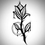 #flash #tattooflash #tattoodrawimg #tattooideas #artwork #drawing #blackwork #flower #foliage