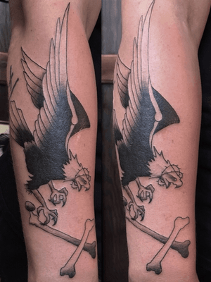 Jesus Eagle Anti-Christ from Brian Kelly’s tattoo flash