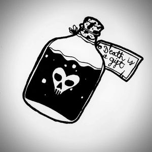 #flash #tattooidea #tattooflash #tattoodesign #design #blackwork #artwork #drawing #blackandgrey #black #quote #death #skull #heart