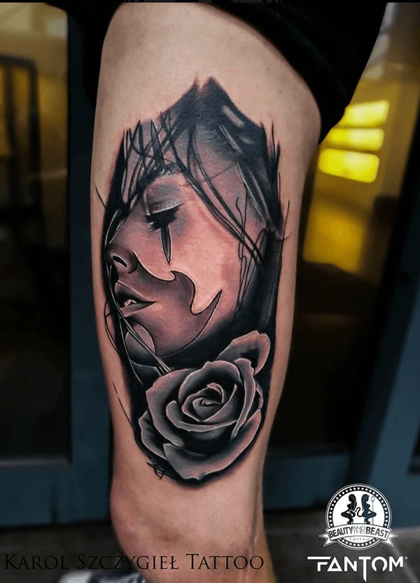 Tattoo from Beauty and the Beast
