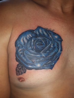 #CoverUpTattoos  #realismtattoo #rose #blueroses #coverup #realism #realistic  #coveraskull