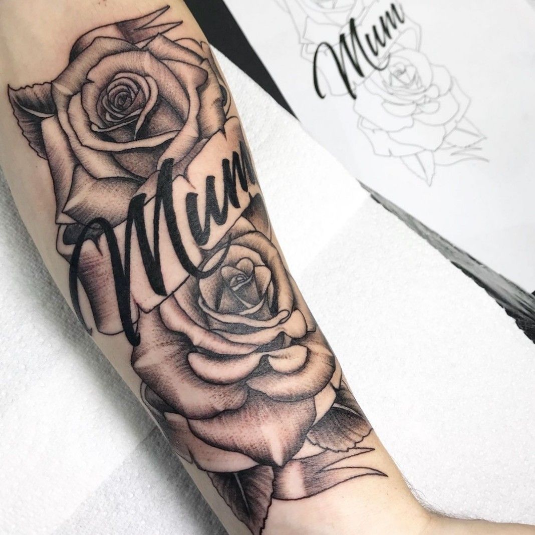 Mother Red Rose tattoo  Tattooed Now 