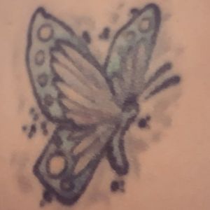 This butterfly means alot to me, its about the converted caterpillar!!! I have changed so much in my life, ive dealt with a miscarriage and also lost my fiance aka baby's father the same year.... also a few others have passed away close to me.... but i turned a negative into a positive FINALLY, It took me a while though!!! #growingstronger  