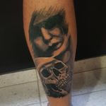 #tattoo #art #realism #blackandgrey #electricink #brasil #follow #worldfamous #skull #caveira #tatuagem 