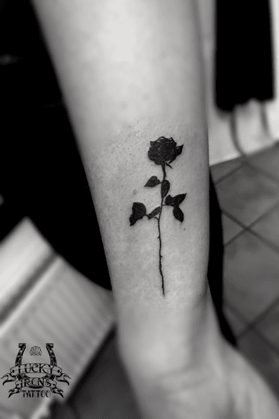 A little fineline blackwork rose silhouette walk in I did at Lucky Irons Tattoo in Copenhagen. #tattoos #tattoo #art #copenhagen #københavn #tattoodo #tattooedgirls #tattoooftheday #luckyironstattoo #fineline #minimalist #blackwork #rose #rosetattoo