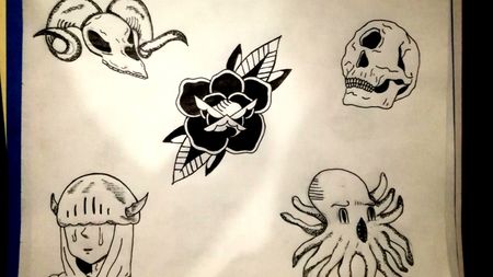 Flash tattoo