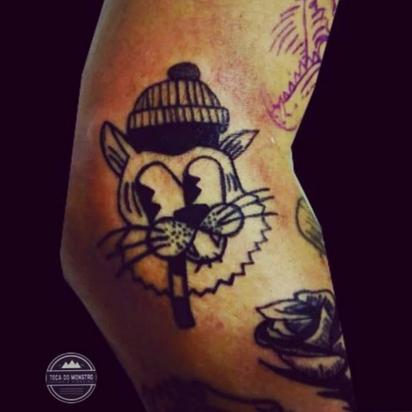 Tattoo from toca do monstro tattoo