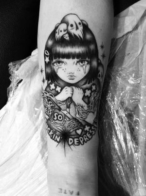 #mangatattoo#manga#anime#animetattoo#tattoodesign#kawaiitattoo#gore#horrortattoo#tattoos#blacktattoo#blackwork#blackworkers#blackworktattoo#dotwork#darktattoo#onlythedarkest#blackworkerssubmission#blackarttattoo#spaintattoo#madridtattoo#girltattoo#instaart#instatattoo#darkartists