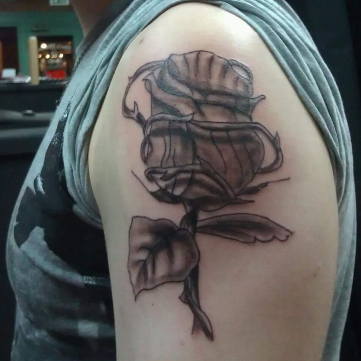 Tattoo uploaded by Matthew Brunner • Very first tattoo done by Jeff