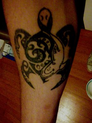 Not a very great photo but one of my most favorite tattoos