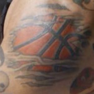Basketball tattoo 