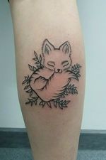 Tattoo 17.02.2018 For my friends #sweet #plants #fox
