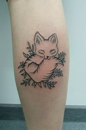 Tattoo 17.02.2018For my friends#sweet #plants #fox