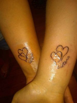 Matching sister's tattoos