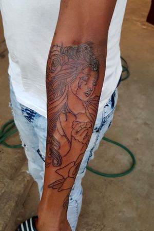 Tattoo by blaqskin tattoos