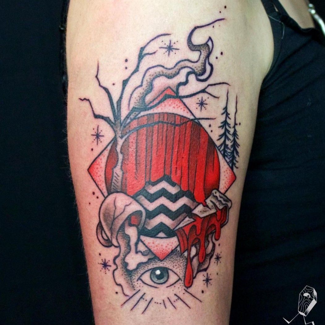 twin peaks' in Tattoos • Search in + Tattoos Now • Tattoodo