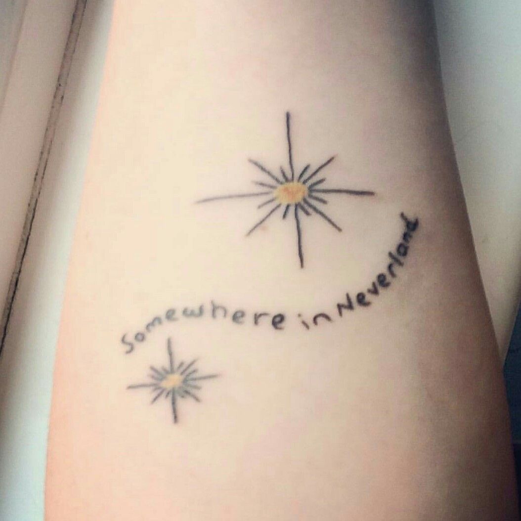 Tattoo uploaded by Emerson Lindstrand • All time low Somewhere in neverland  • Tattoodo