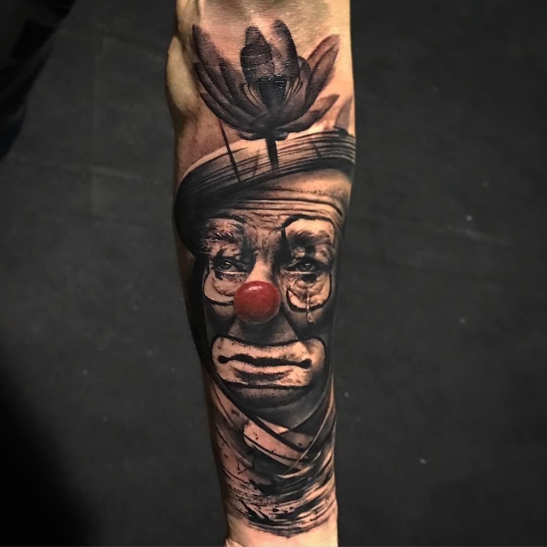 Details more than 73 sad clown tattoo latest  thtantai2