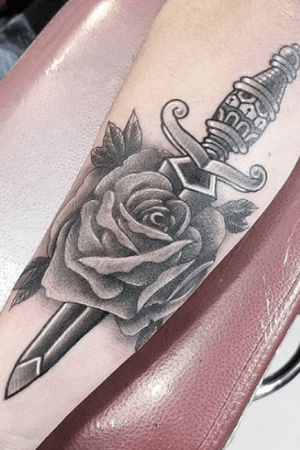 Rose and dagger
