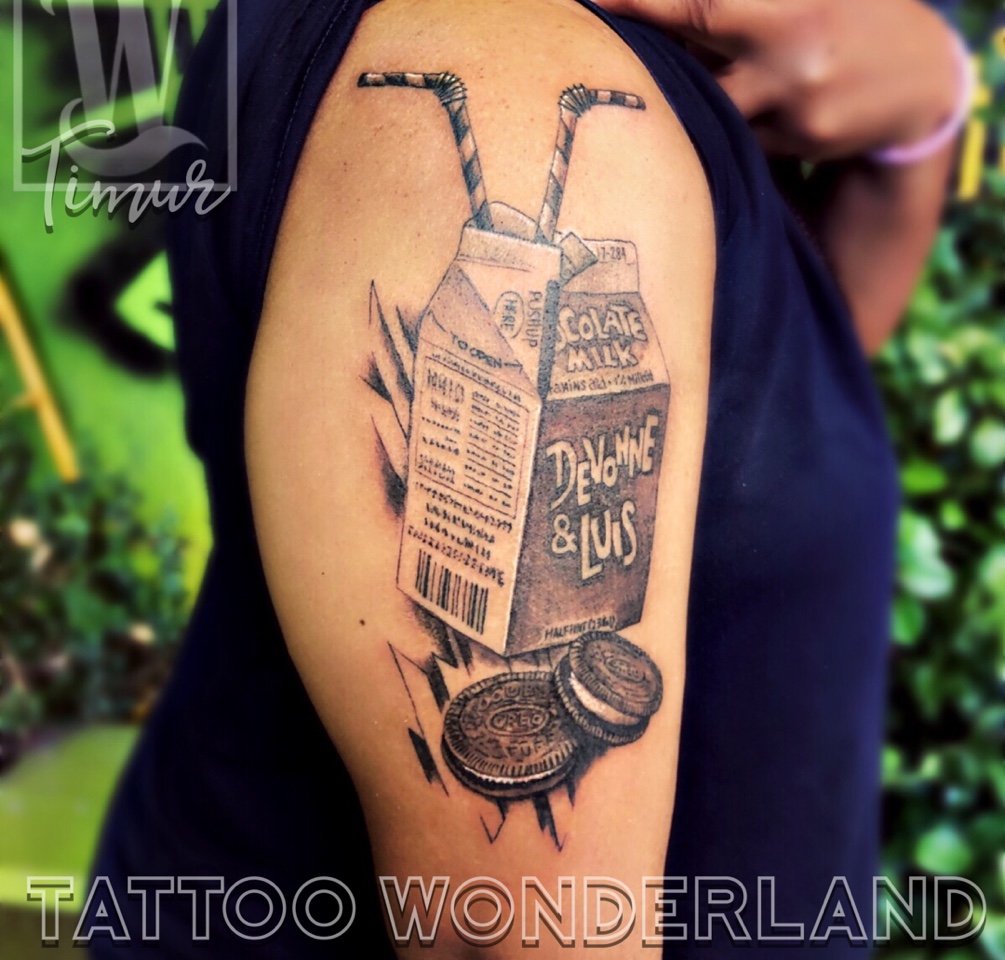 chocolatemilk in New School Tattoos • Search in +1.3M Tattoos Now •  Tattoodo