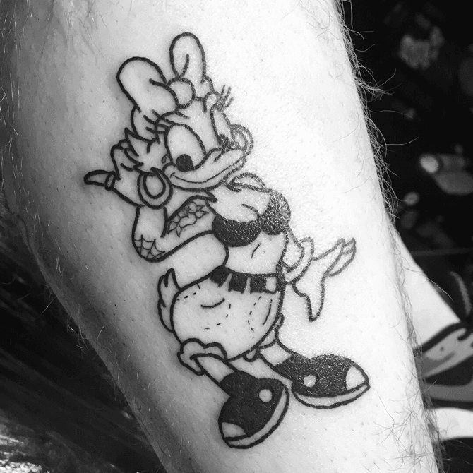 25 Donald Duck Tattoo Designs with Meanings and Ideas  Body Art Guru