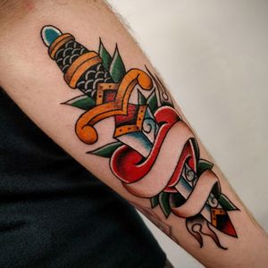 American traditional dagger by Ivar 