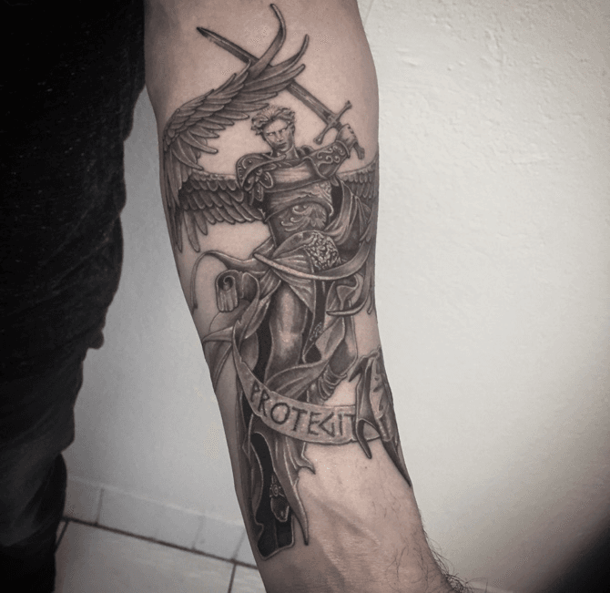 101 Best St Michael Tattoo Ideas You Have To See To Believe  Outsons