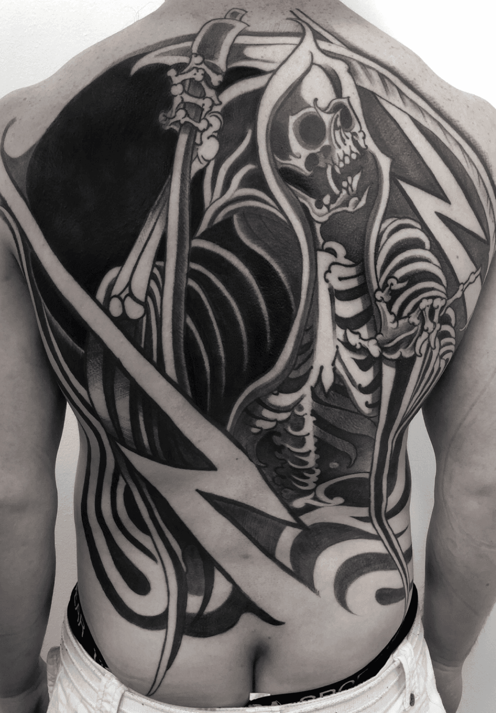 50 Grim Reaper Tattoo Designs  nenuno creative  Grim reaper tattoo Reaper  tattoo Black and grey tattoos