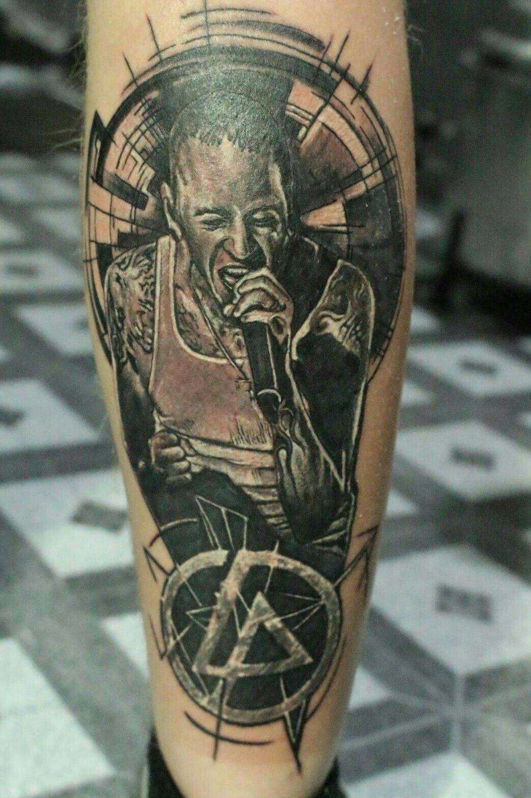RIP Chester Bennington Linkin Park Frontman  Tattoodo