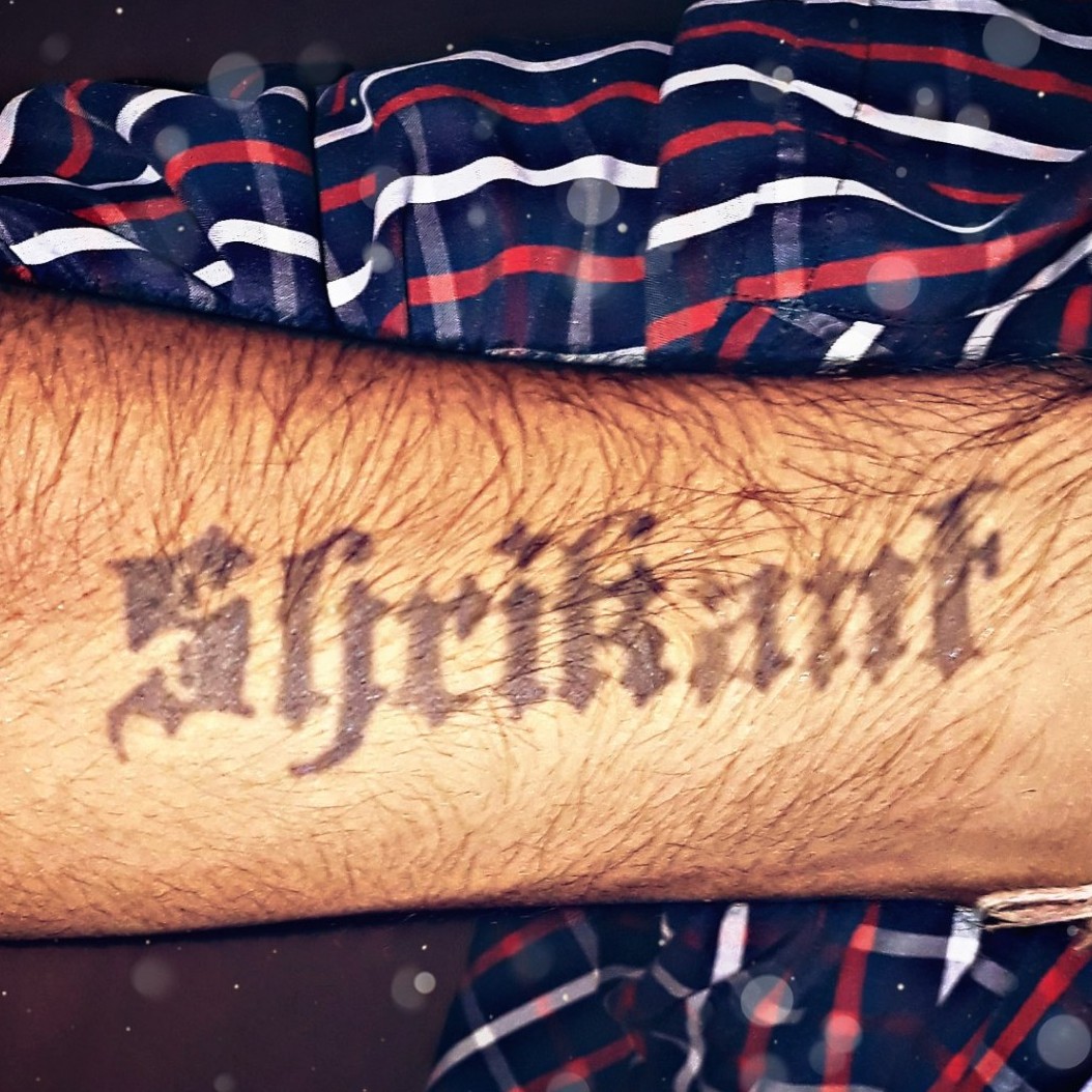 Shrikant  tattoo script free scetch