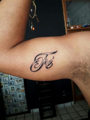 #tattoofaith #tattooblackandgrey #tattoolettering #tattooletters #tattooreligious #tattooreligiosa #tattoofe