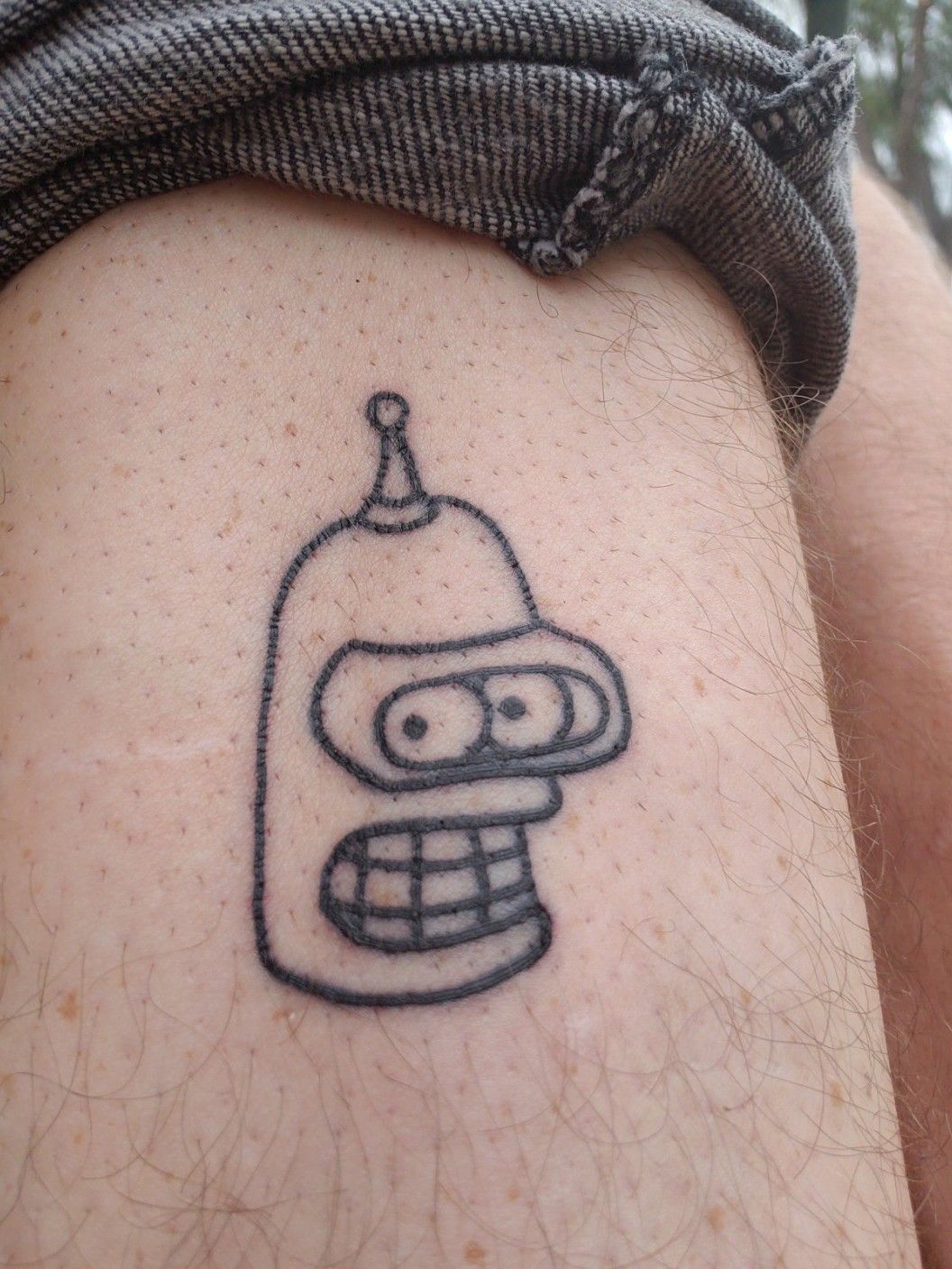 40 Bender Tattoo Designs For Men  Futurama Robot Ink Ideas  Tattoo  designs men Robot tattoo Tattoo designs