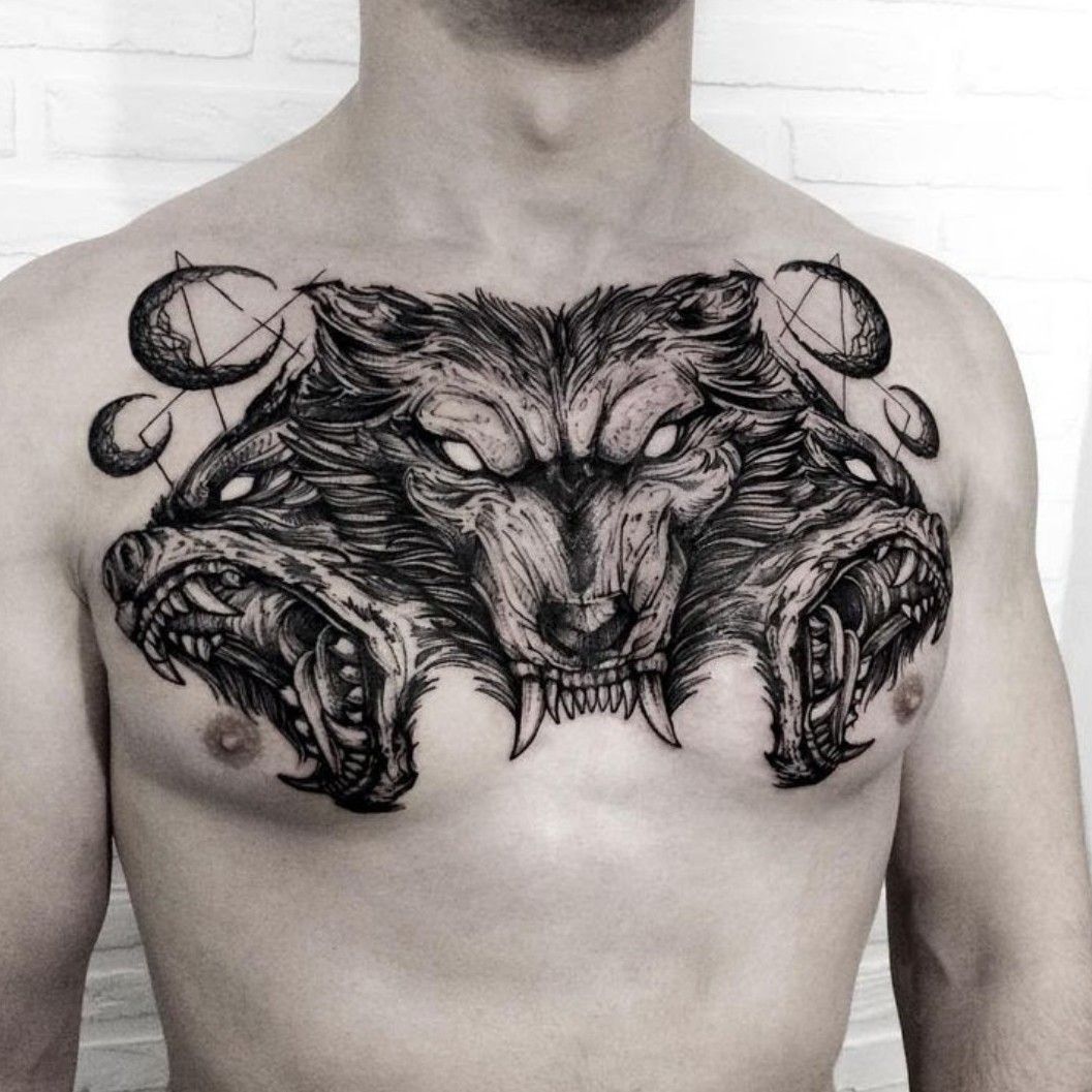 Skoll and Hati done by Bobby at McNabbs Tattoo in Boise ID  rtattoos