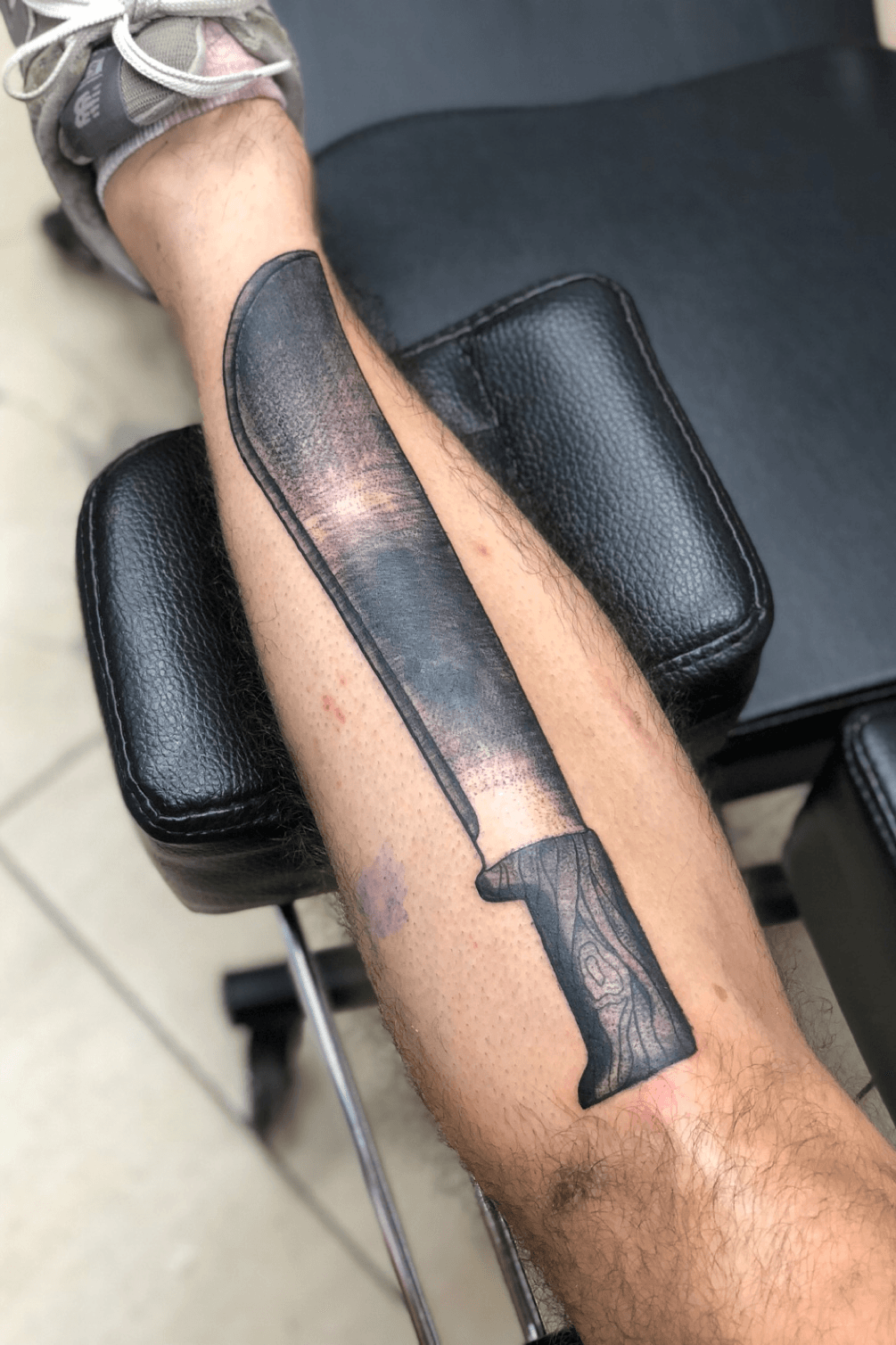 60 Chef Knife Tattoo Designs For Men  Cook Ink Ideas