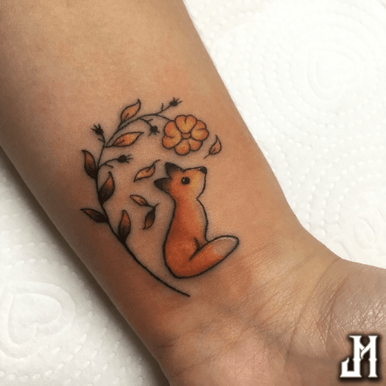 21 Small Fox Tattoo Ideas For Women  Styleoholic