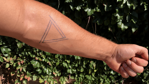 This tattoo describes my relationship with God, Jesus, and, most importantly, the Holy Spirit. He likes to talk to me using triangles for guidance. The tattoo also represents the Holy Trinity (Father, Son, & Holy Spirit). As they are all different beings, meeting ones needs in different ways, they come together as one. The Lord will be there for you during prayer. Jesus has saved us from our sins, obtained all authority and granted it to us. The Holy Spirit is whom we can gain knowledge from during our everyday struggles in life. The tattoo also has three 7’s in it, showing only the top of the 7 due to them intertwining. The number 6 is known as mans number, or a number of the flesh. The Lord’s number is 7, indicating that he is greater than man and flesh. Since the knowledge of the Lord surpasses ALL understanding for us, he sent himself to Earth in human form (Jesus) to share knowledge of God to the world. As he was crucified by the people he loved most, he called onto the Father and pleaded, “Forgive them, for they know not what they do.” He died with joy for us, knowing that the wrongdoings we committed could potientally save us from fleshly matters and desires. Now that Jesus is at the right hand of the Father in heaven, he has given us the Holy Spirit to be with us on Earth. Anytime I need clarity, I ask for guidance and understanding from him. Usually, life will fall into place, but never the ways you imagined. It is possible to get to heaven without the Holy Spirit, but this is the same as walking to every destination when we have access to vehicles. He loves you, more than you could understand. It doesn’t matter who you are or what you’ve done. God loves YOU. He desires to have a relationship with you and wants to help you, but you’ve got to let him. #simple #triangle #777 #holytrinity #God #Jesus #HolySpirit 
