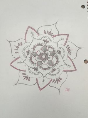 Mandala tattoo design by me