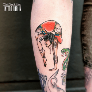 Bending the body expand into new horizons and possibilities... Beautiful and exclusive design by @erabrunera @theblackhattattoodublin one of our beloved team members.#womentattoo #tattooidea #tattoodesign #tats #tattoodublin #tattooartistmagazine #bestofdublin #besttattooartist