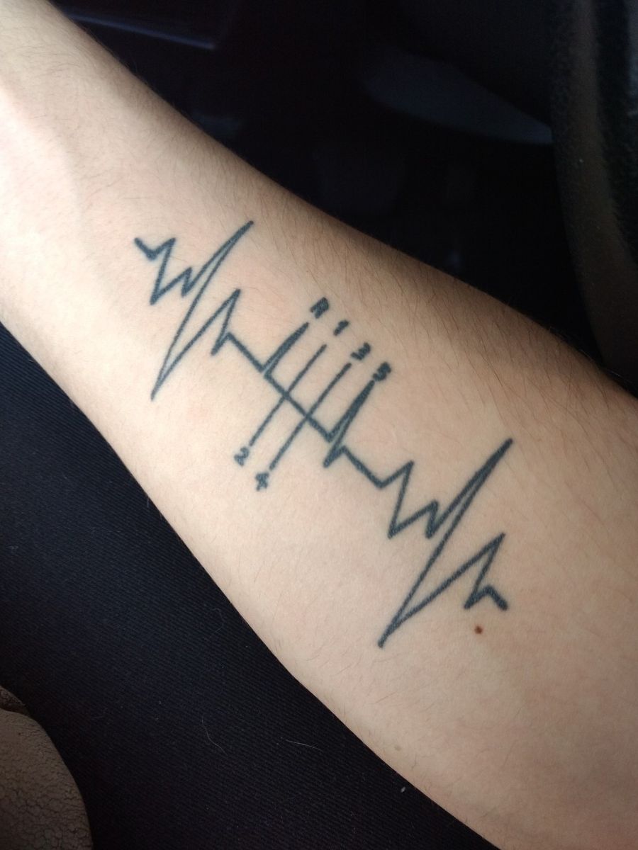 Tattoo uploaded by Trevor Voss • BMW shift heartbeat • Tattoodo