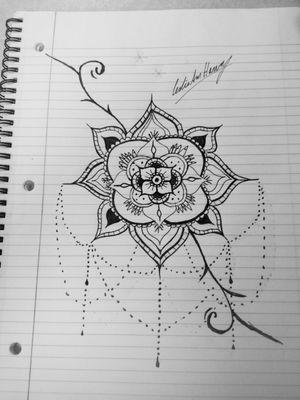 My first mandala drawing ~It could be re-worked of course